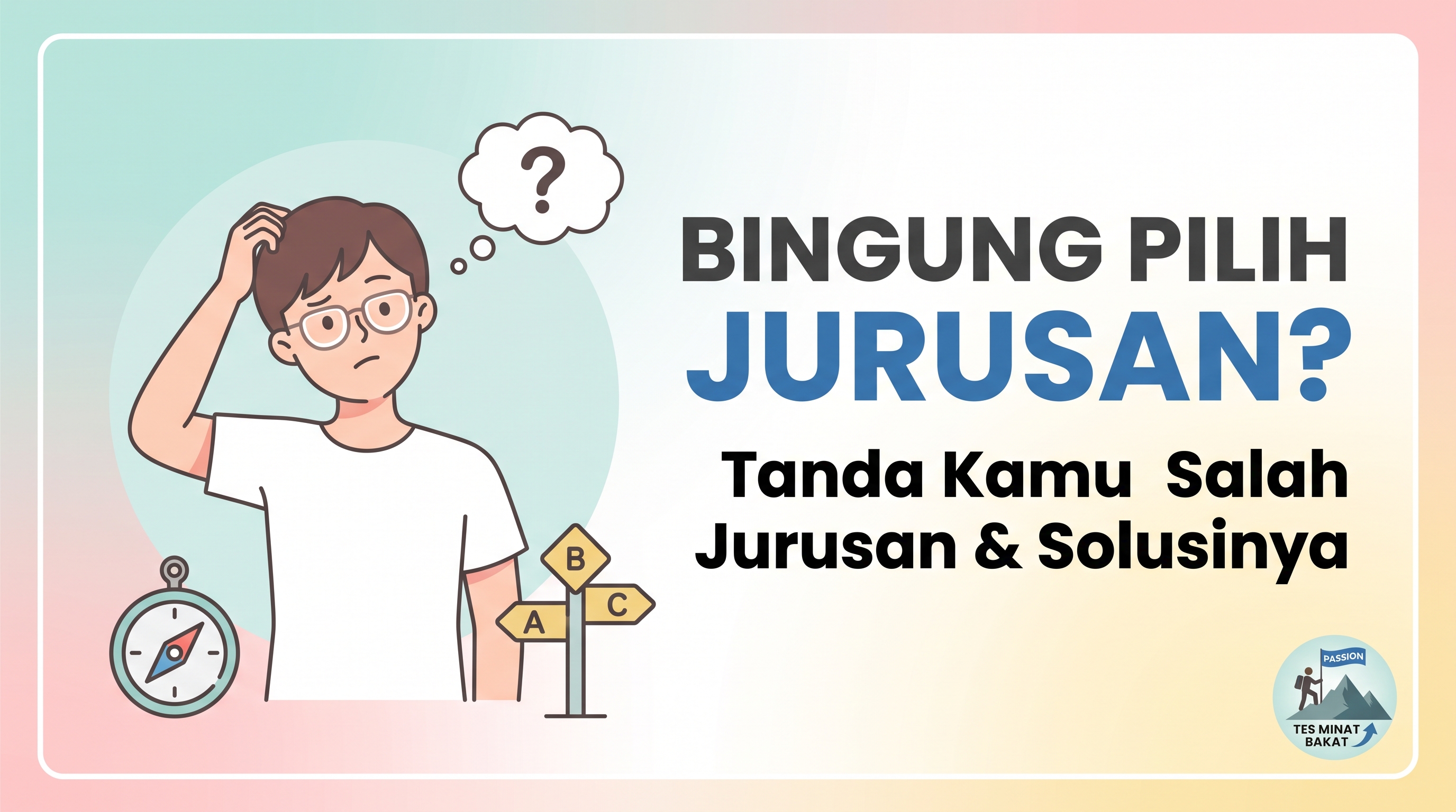 Bingung Pilih Jurusan? Ciri-Ciri Kamu Salah Jurusan dan Cara Menemukan Passion Lewat Tes Bakat