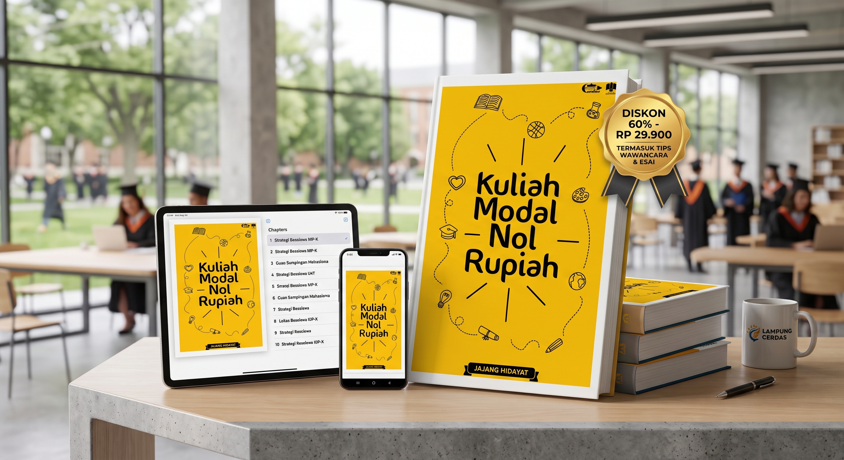 Kuliah Modal 0 Rupiah